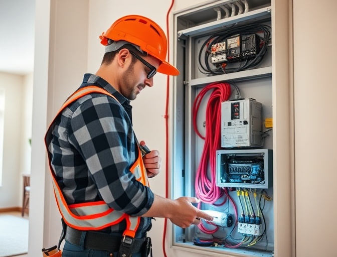 Électricien certifié: mise aux normes
