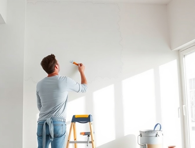 Peinture professionnelle: murs et plafonds
